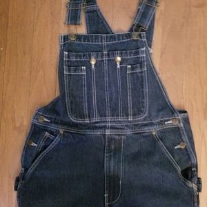 Denim overalls